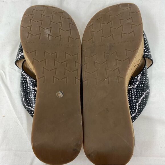 Marc Fisher Platform Sandals- Size 8.5 - Picture 10 of 13